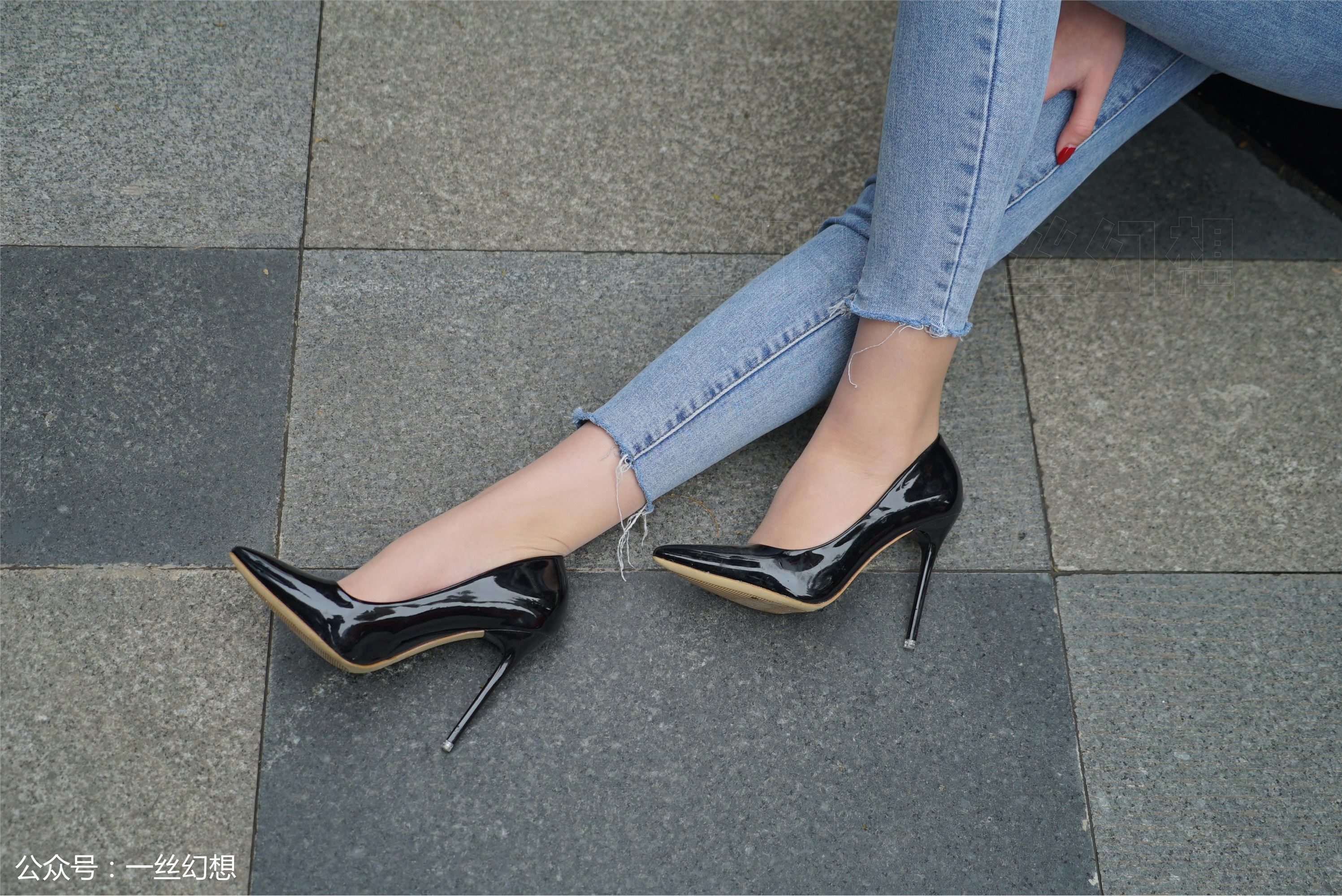 高丝女子图鉴 袜小喵×一丝幻想 NZ052 茜茜